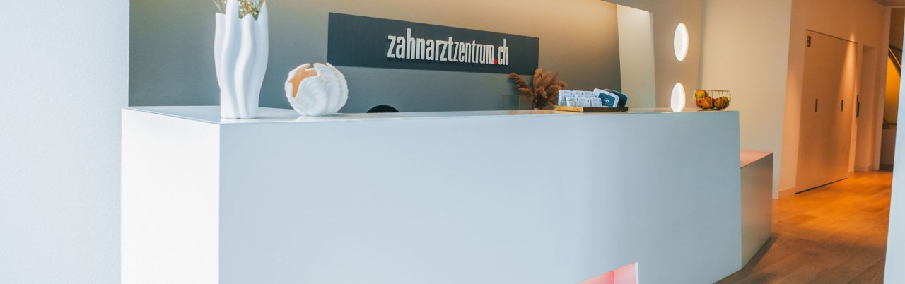 Rezeption im zahnarztzentrum.ch Schaffhausen