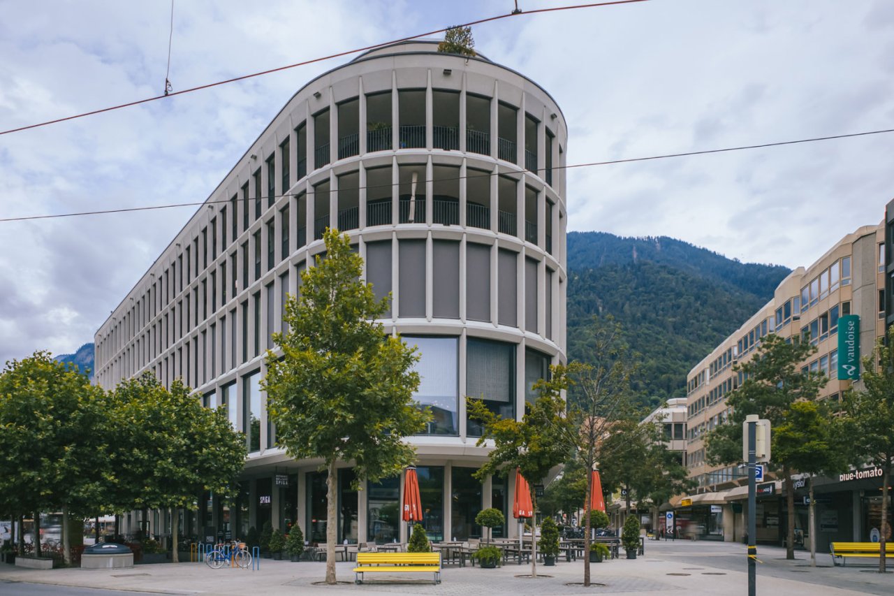 zahnarztzentrum.ch Chur – Aussenansicht der Zahnarztpraxis