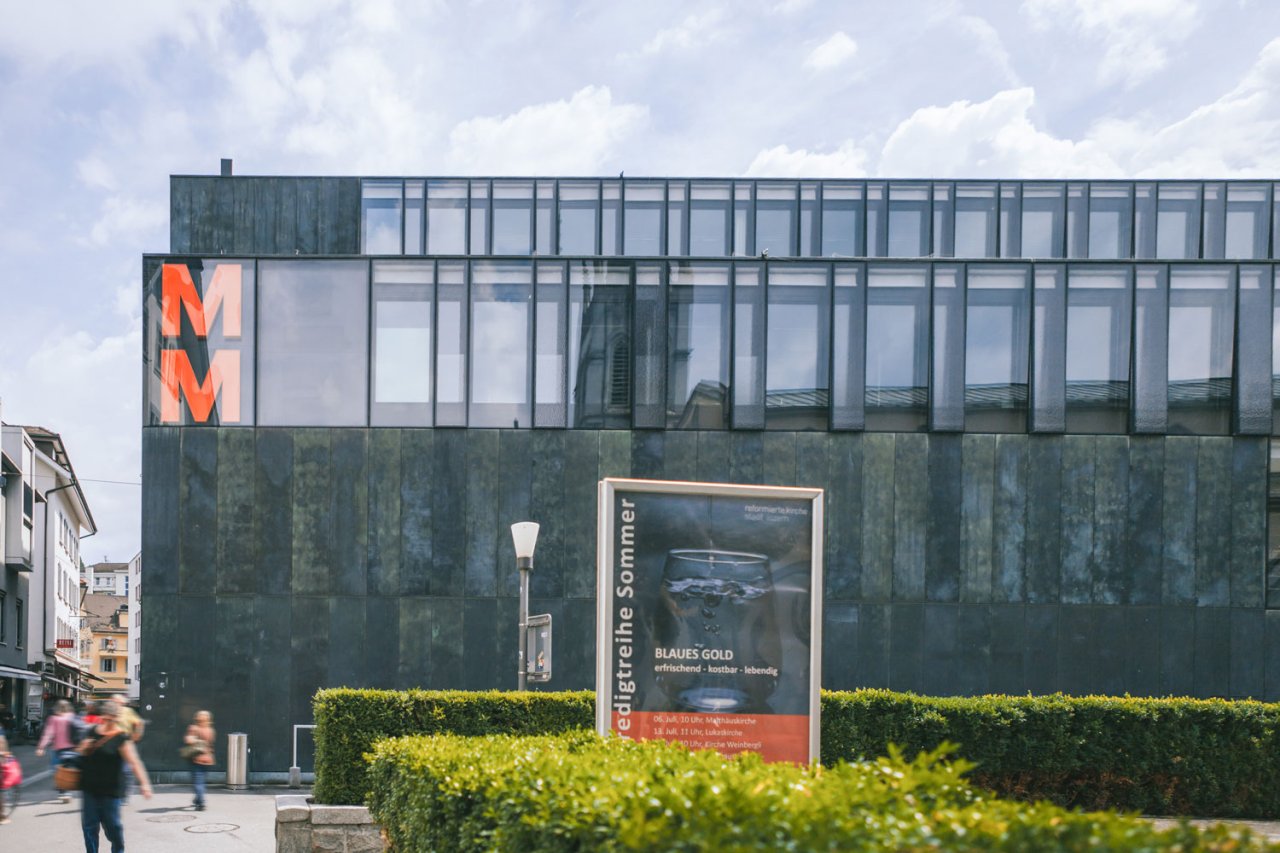 zahnarztzentrum.ch Luzern Altstadt – Aussenansicht der Zahnarztpraxis