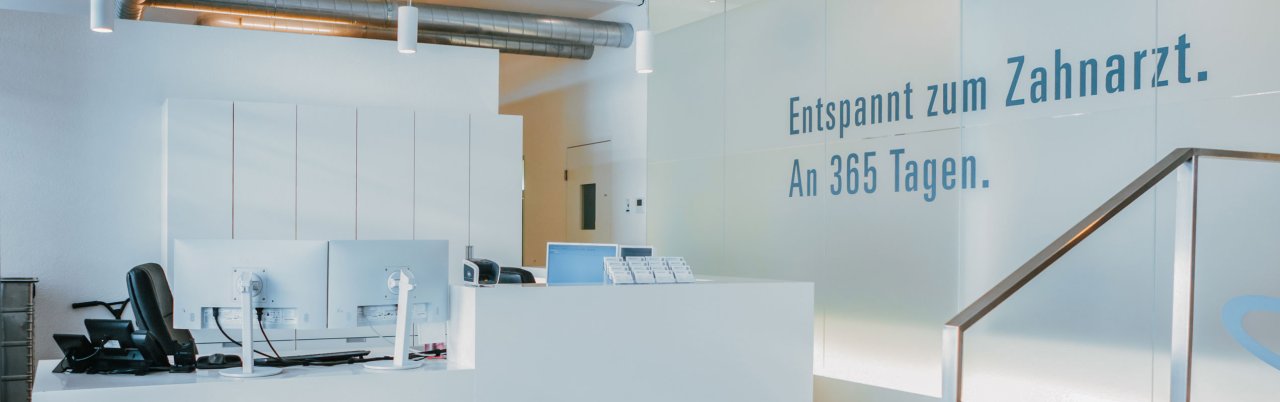 Rezeption im zahnarztzentrum.ch Zürich Altstetten